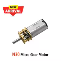 N30 Micro Gear Motor for DIY Electric Screw Driver RC Car And Small Robotics Projects